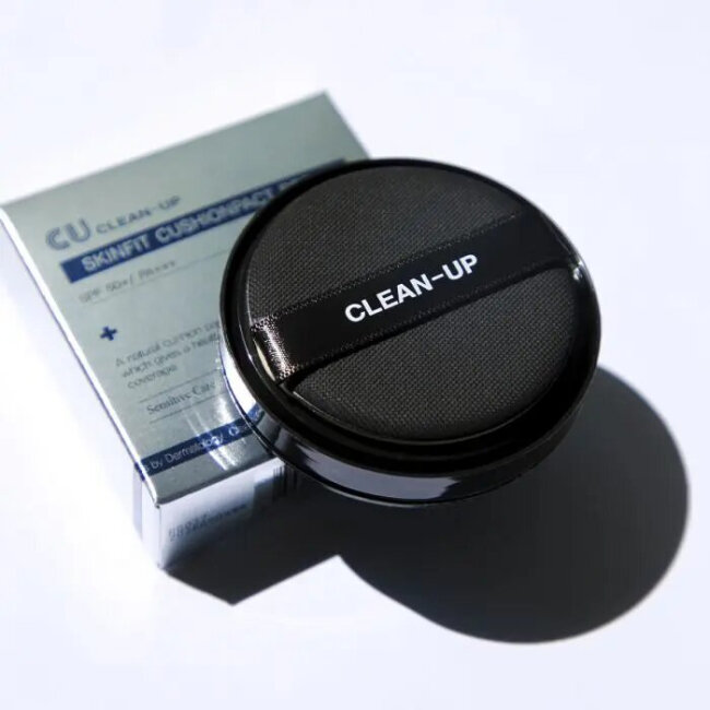 Cuskin Clean-up Skinfit Cushionpact REFILL15g Сменный блок к кушону Тон 23 Fair — Фото 1