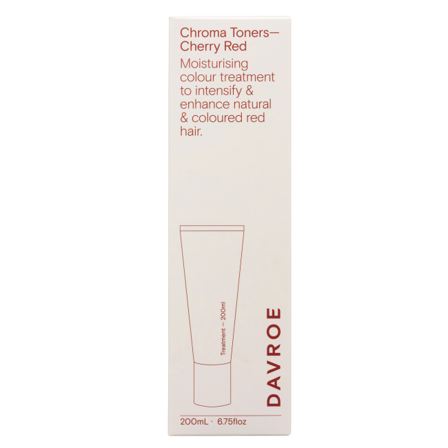 Davroe Chroma Colour Treatments Cherry Red Toner 200ml Тонирующий бальзам для волос — Фото 2