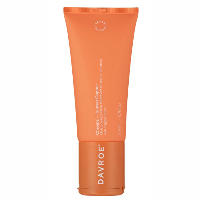 Davroe Chroma Colour Treatments Sunset Copper 200ml Тонирующий бальзам для волос — Фото 1