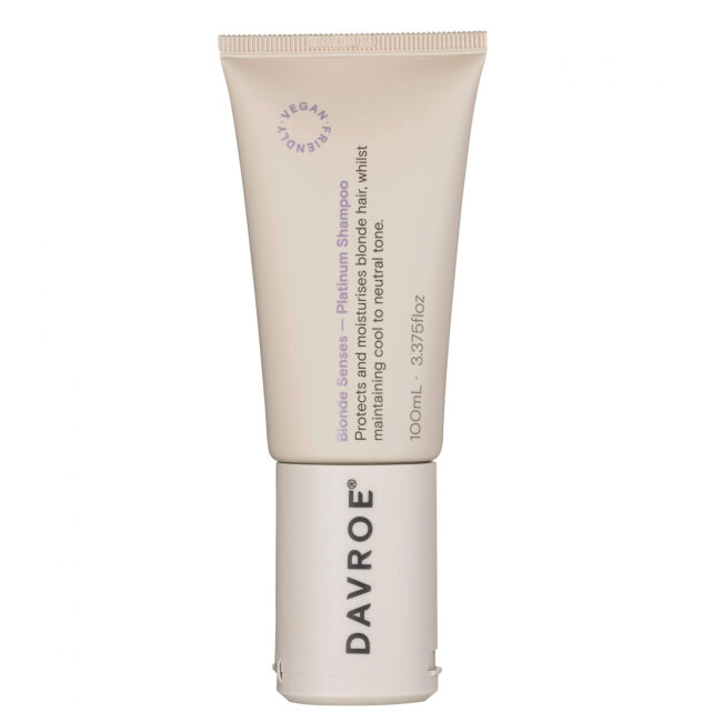 Davroe Blonde Toning Shampoo 100ml Тонуючий шампунь для світлого волосся — Фото 1