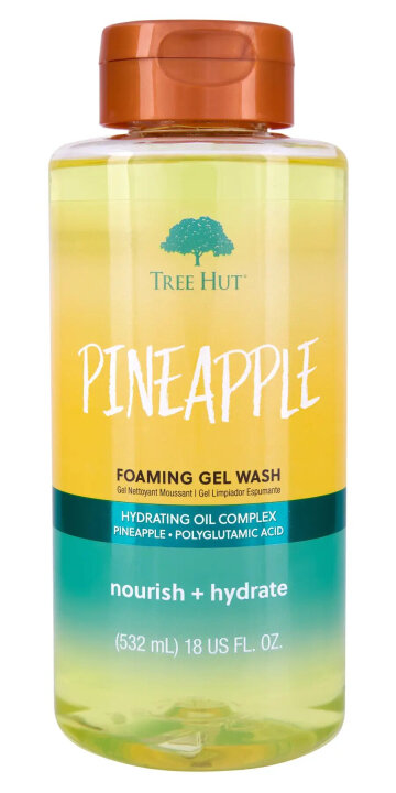 Tree Hut Pineapple Foaming Gel Wash 532ml Гель для душу — Фото 1