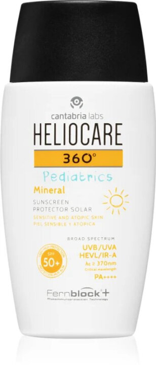 Cantabria Labs Heliocare 360° Pediatrics Mineral SPF 50 ml Дитячий сонцезахисний гель-крем — Фото 1