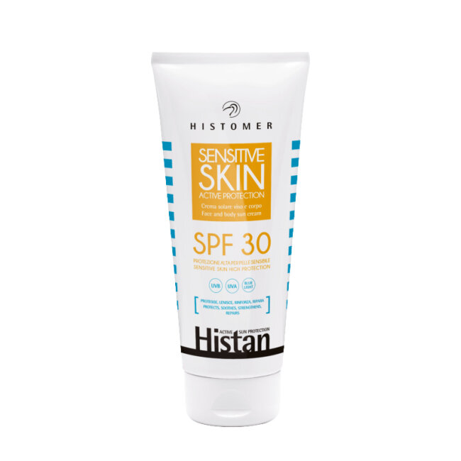 Histomer Histan Sensitive Skin Active Protection SPF30 200ml Сонцезахисний крем для обличчя та тіла — Фото 1