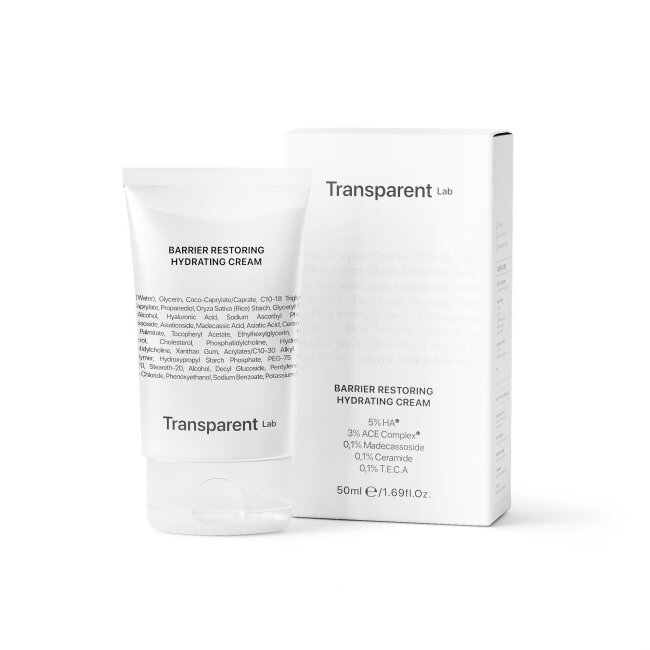Transparent Lab Barrier Restoring Hydrating Cream 50 ml Зволожуючий та відновлюючий крем для обличчя — Фото 2