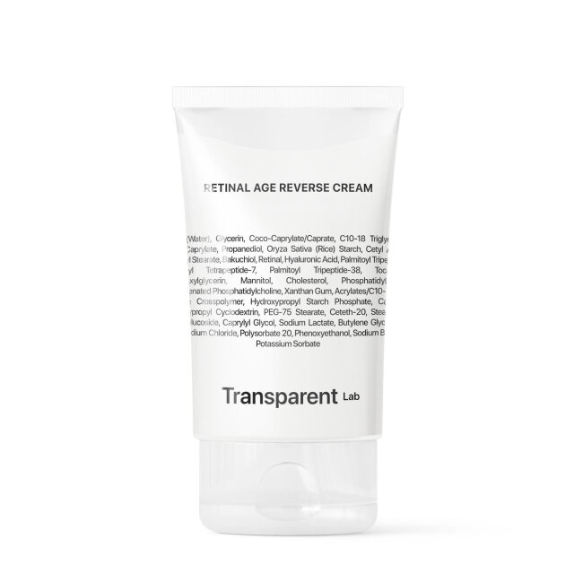 Transparent Lab Retinal Age Reverse Cream 50 ml Антивозрастной крем для лица с ретиналем и бакучиолом — Фото 1