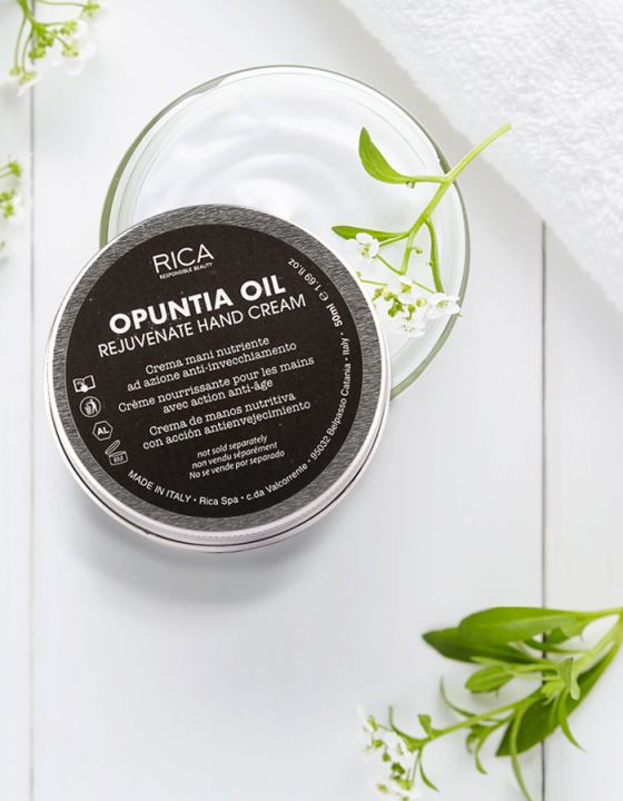 Rica Opuntia Oil Rejuvenating Hand Cream 50 ml Крем з олією опунції омолоджуючий — Фото 1