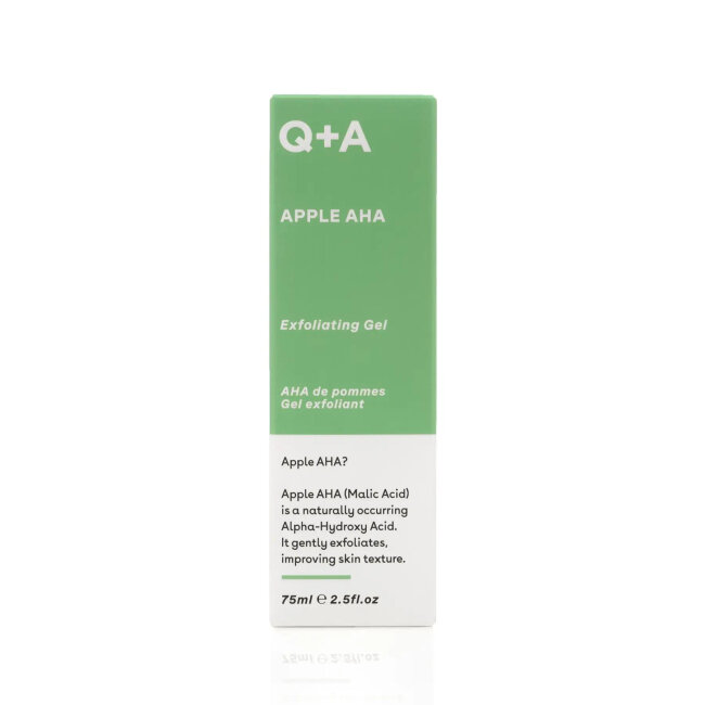 Q+A Apple AHA Exfoliating Gel 75ml Відлущуючий гель з кислотами для обличчя — Фото 2