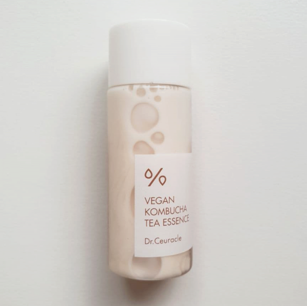 Dr.ceuracle Vegan Kombucha Tea Essence 18ml Веганська багатофункціональна кремова есенсія (мініатюра) — Фото 3