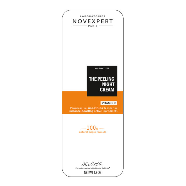 Novexpert Vitamine C The Peeling Night Cream 40 ml Ночной крем-пилинг для восстановления кожи — Фото 2