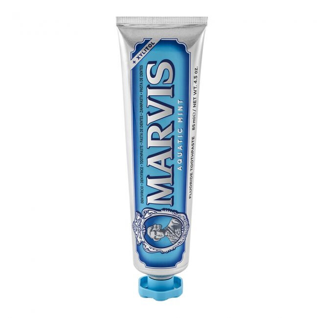 Marvis Dentifrice Aquatic Mint 85 ml Зубна паста Морська м'ята + Ксилітол — Фото 1