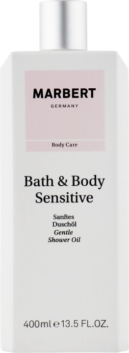 Marbert Body Care Bath & Body Sensitive Gentle Shower Oil 400 ml Масло для душу Чутливий догляд — Фото 1