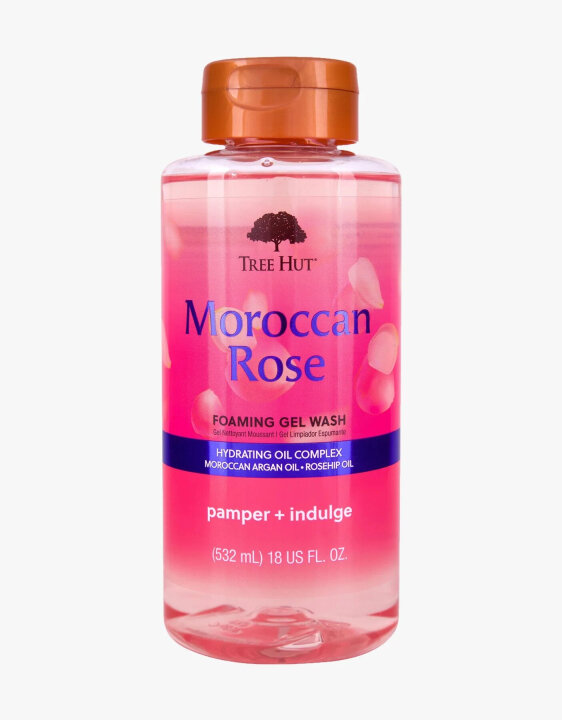 Tree Hut Moroccan Rose Foaming Gel Wash 532ml Гель для душу — Фото 1