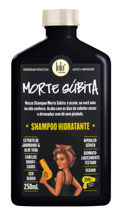 Lola Cosmetics Morte Subita Shampoo 250 ml Шампунь для сухих и поврежденных волос — Фото 1