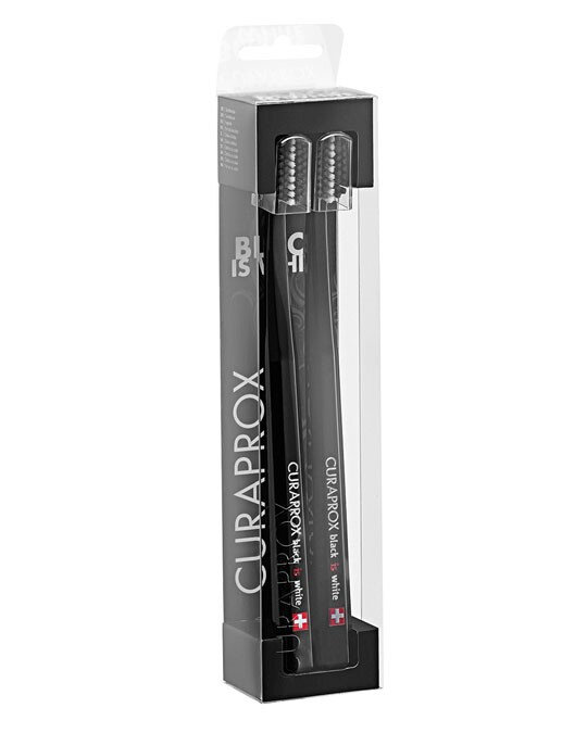 CURAPROX Black Is White Duo Black UltraSoft Набір зубних щіток — Фото 2