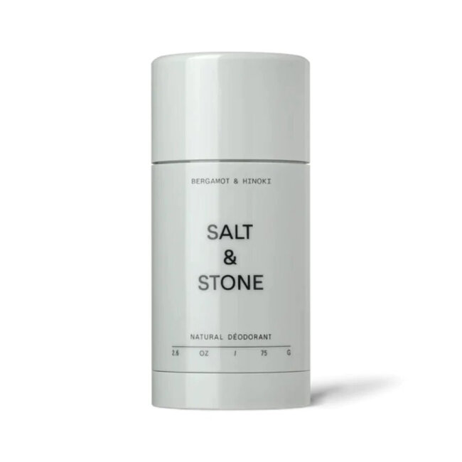 SALT&STONE Natural Deodorant Bergamot & Hinoki 75g Натуральный дезодорант с ароматом бергамота и хиноки — Фото 1