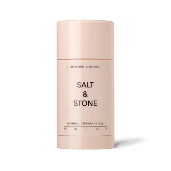 SALT&STONE Natural Deodorant Bergamot&Hinoki (Sensitive Skin) 75g Натуральний дезодорант для чутливої шкіри зароматом бергамоту та хінокі — Фото 1
