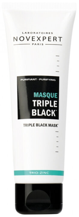 Novexpert Trio-Zinc Masque Triple Black Bio 70 g Очищающая маска тройного действия — Фото 1