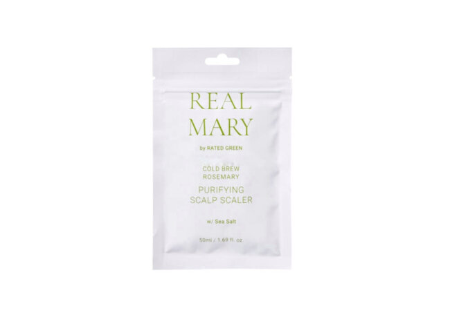 Rated Green Real Mary Cold Brewed Rosemary Purifyng Scalp Scaler 50ml Очищаюча маска з морською сіллю — Фото 1