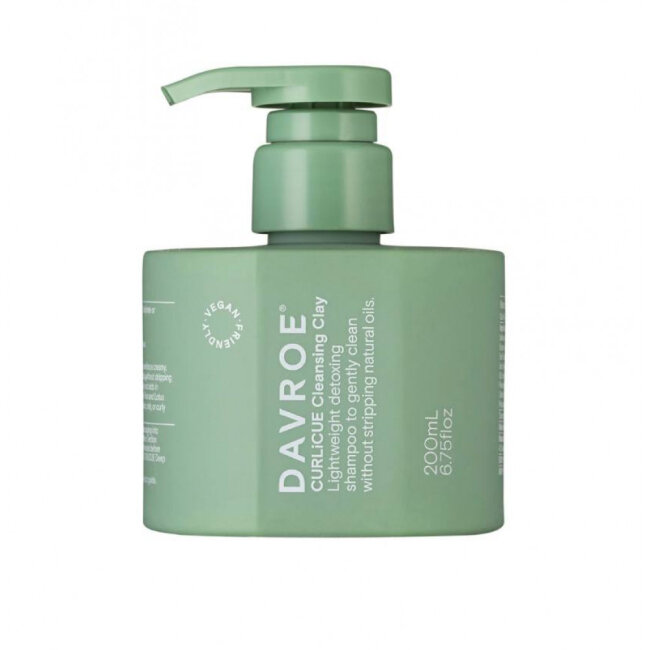 Davroe Curlicue Cleansing Clay Shampoo 200ml Детокс-шампунь з глиною — Фото 1