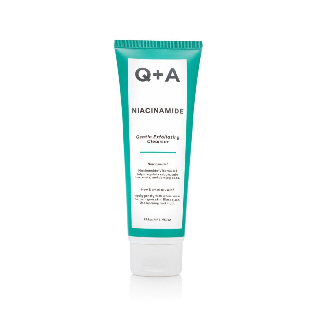 Q+A Niacinamide Gentle Exfoliating Cleanser 125ml Очищающее средство для лица — Фото 1