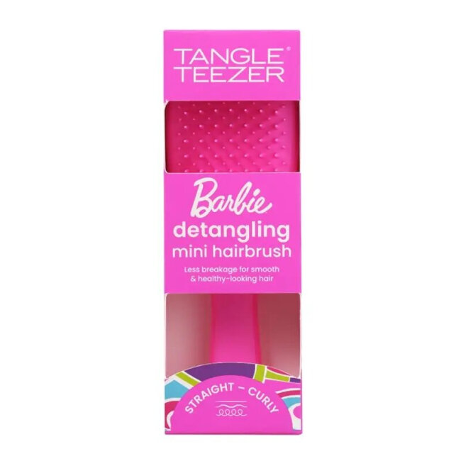 Щетка для волос Tangle Teezer&Barbie The Wet Detangler Mini Dopamine Pink — Фото 2