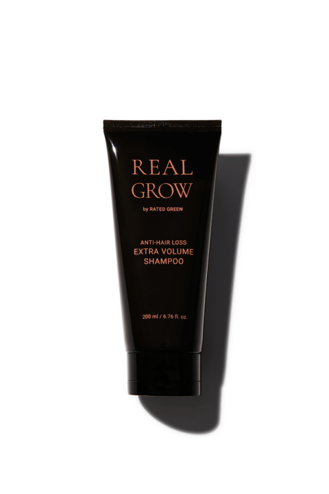 Rated Green Real Grow Anti Hair Loss Extra Volume Shampoo 200ml Шампунь для об'єму волосся та профілактики випадіння — Фото 1