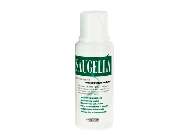 Saugella Antiseptique Naturel 250 ml Антисептичний гель для інтимної гігієни — Фото 1