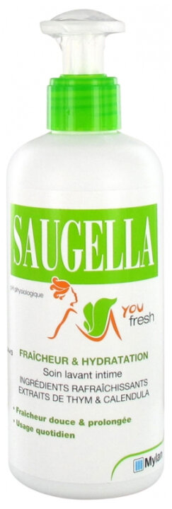 Saugella You Fresh 200 ml Освіжаючий щоденний гель для інтимної гігієни — Фото 1