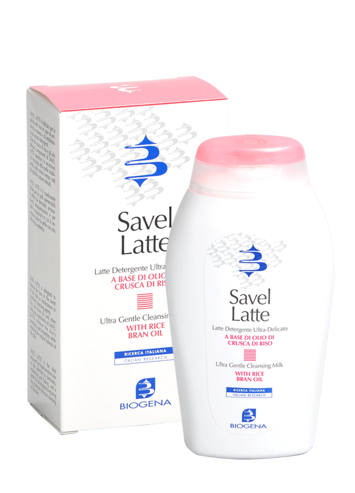 Biogena Savel Latte Ultra Gentle Cleansing Milk 200ml Очищающее молочко с рисовыми отрубями — Фото 1