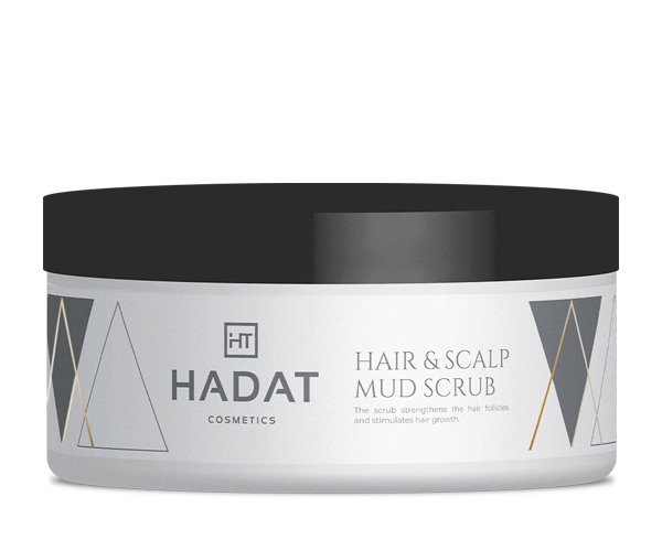 HADAT Cosmetics Hydro Hair & Scalp Mud Scrub 300ml Скраб с морской солью для волос и кожи головы — Фото 1