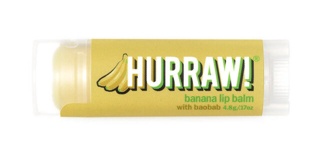 Hurraw! Banana Lip Balm 4,8g Бальзам для губ — Фото 1