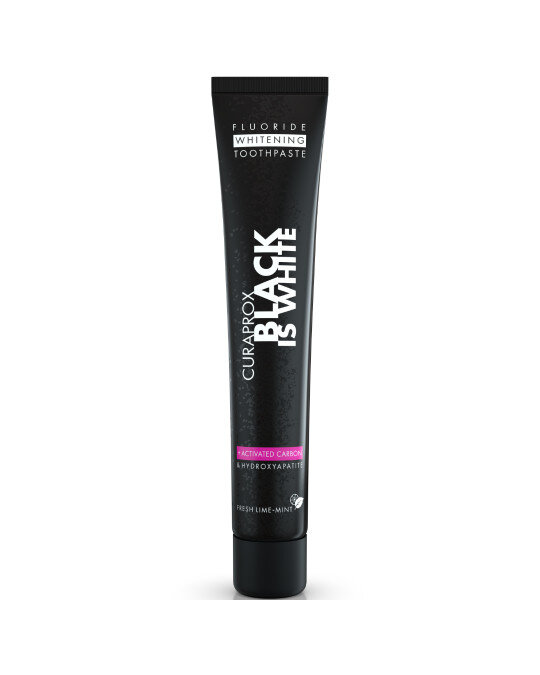 CURAPROX Black is White 90ml Відбілююча зубна паста — Фото 1