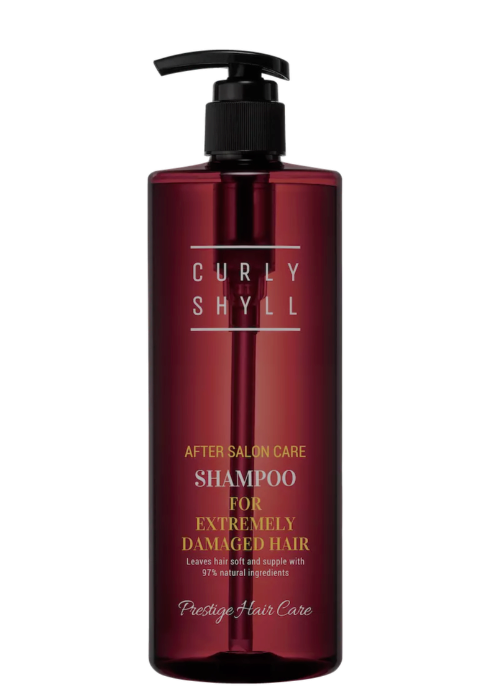 Curly Shyll After Salon Care Shampoo for Damaged Hair 500ml Відновлюючий шампунь для дуже пошкодженого волосся — Фото 1