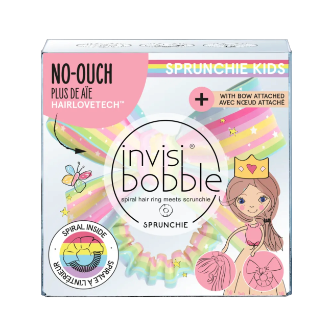 Резинка-браслет для волосся invisibobble SPRUNCHIE KIDS Let's Chease Rainbows — Фото 2