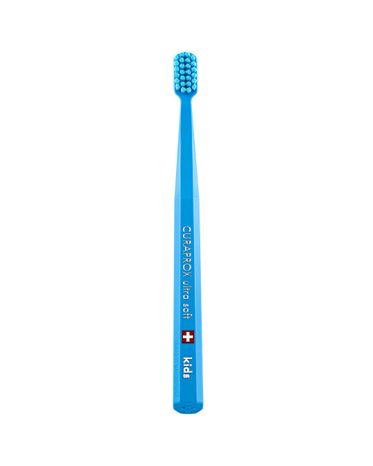 CURAPROX kids ultra soft 4-12 Years Дитяча зубна щітка (блакитна) — Фото 1