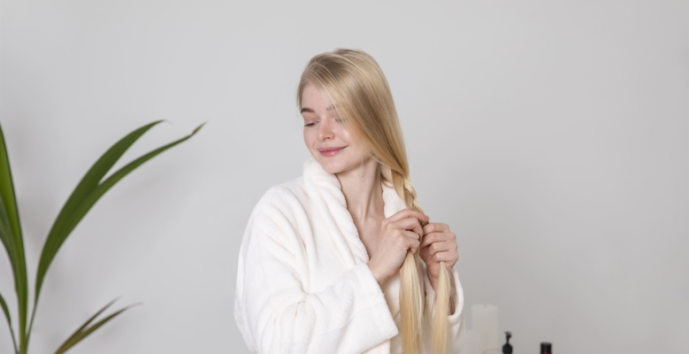 пілінг або скраб для волосся