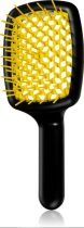 Janeke Curvy m Щітка для волосся SP508ANGS Чорна з жовтим — Фото 2